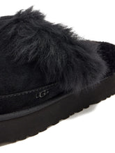 Ugg Australia Disquette Chalet Suede Platform Slippers Black Black