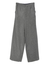 Forte Forte High-Waist Straight-Leg Trousers Grey