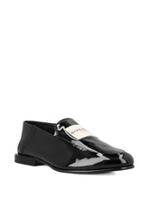 Givenchy Flat Leather Loafers Black black