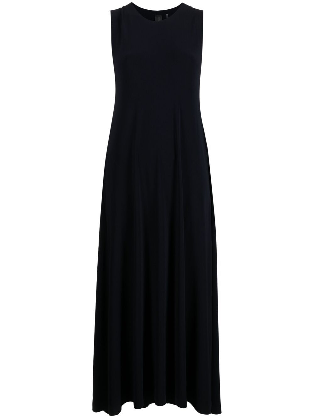 Norma Kamali Sleeveless Long Dress in Blue
