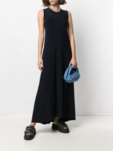 Norma Kamali Sleeveless Long Dress in Blue