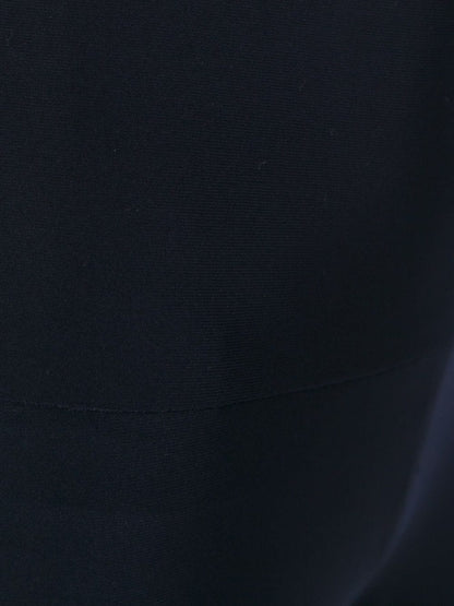 Norma Kamali Straight-Leg Jersey Trousers Blue