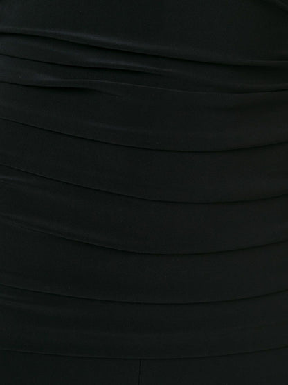 Norma Kamali Sleeveless Crewneck Black Jumpsuit Black