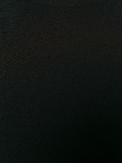 Norma Kamali Long-Sleeve Round-Neck T-Shirt in Black Black