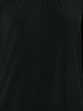 Norma Kamali Off-Shoulder Black Jersey Top Black