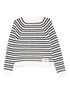Semicouture Striped Wool-Blend Jumper White White