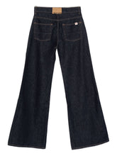 Semicouture High-Rise Straight-Leg Jeans Grey