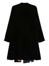 Emporio Armani Double-Breasted Wool Coat Black Black