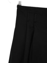 Semicouture Pleated Wool-Blend Trousers Black Black
