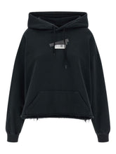 MM6 Maison Margiela Numeric Logo Cotton Sweatshirt Black