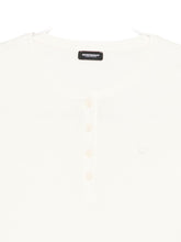 Emporio Armani Long-Sleeve Cotton Logo Top Powder