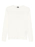 Emporio Armani Long-Sleeve Cotton Logo Top Powder