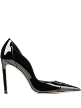 Jimmy Choo Brigitte 100 Patent Leather Pointed-Toe Pumps Black