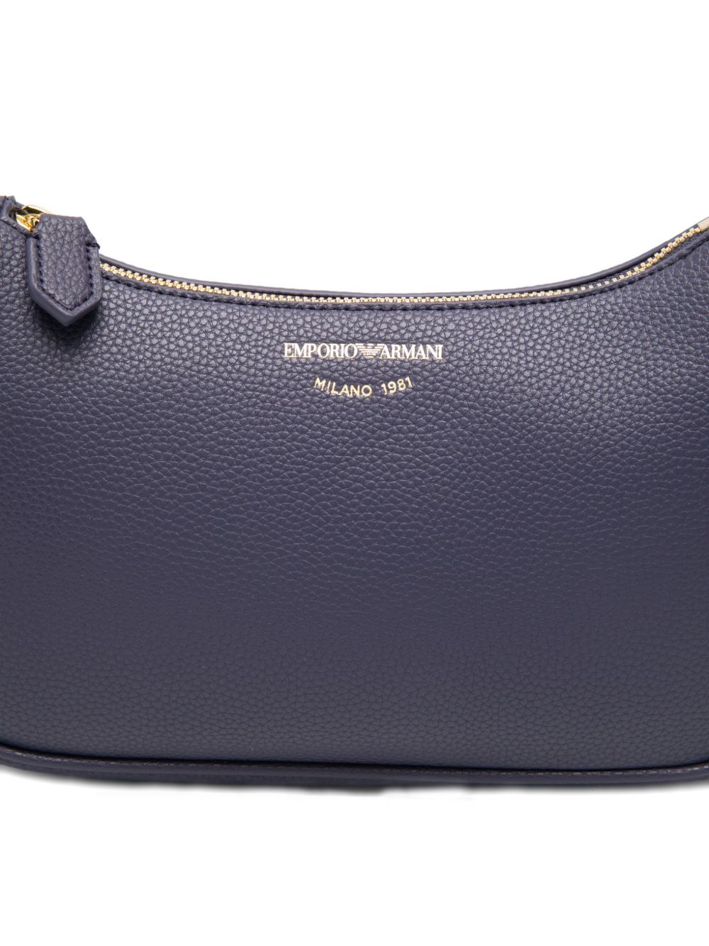 Emporio Armani Blue Baguette Shoulder Bag Blue