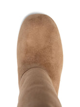 Balenciaga Fargo Suede Knee-High Boots Camel