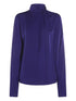 Tom Ford Silk and Nylon Blue Blouse Blue