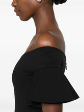 Solace London Cielo Off-Shoulder Maxi Dress Black