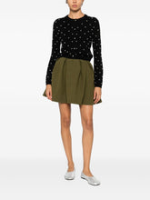 Alice + Olivia Pearl Embellished Cashmere Cardigan Black