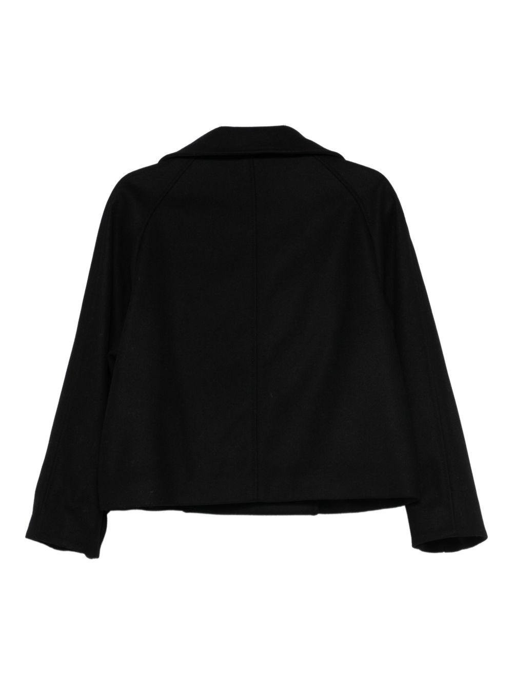 Paul Smith Single-Breasted Wool-Blend Jacket Black Black