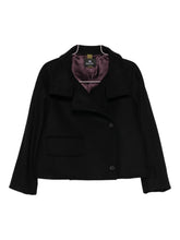 Paul Smith Single-Breasted Wool-Blend Jacket Black Black