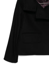 Paul Smith Single-Breasted Wool-Blend Jacket Black Black