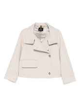 Paul Smith Single-Breasted Wool-Blend Jacket White White