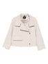 Paul Smith Single-Breasted Wool-Blend Jacket White White