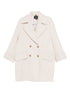 Paul Smith Double-Breasted Wool-Cashmere Coat White