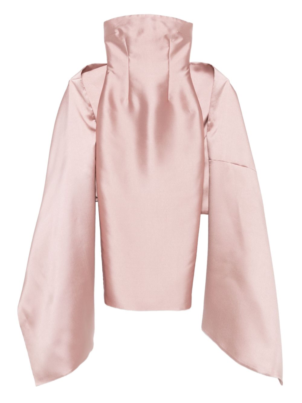 Solace London Renee Strapless Maxi Dress Powder