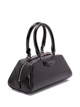 Givenchy Antigona EW Mini Trapezoidal Calf Leather Handbag Black