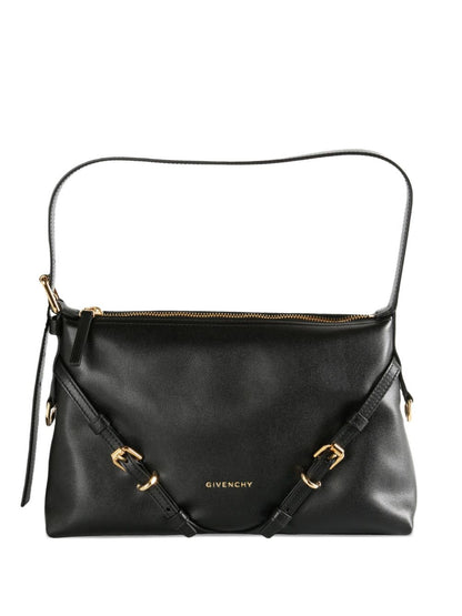 Givenchy VoYou Mini Calf Leather Shoulder Bag Black