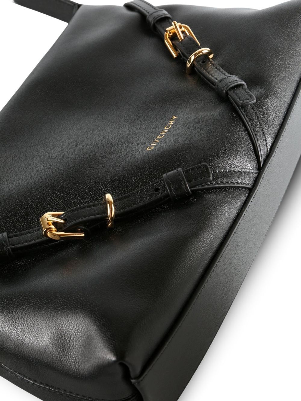 Givenchy VoYou Mini Calf Leather Shoulder Bag Black