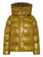 Peuterey Short Down Jacket in Ochre Ochre