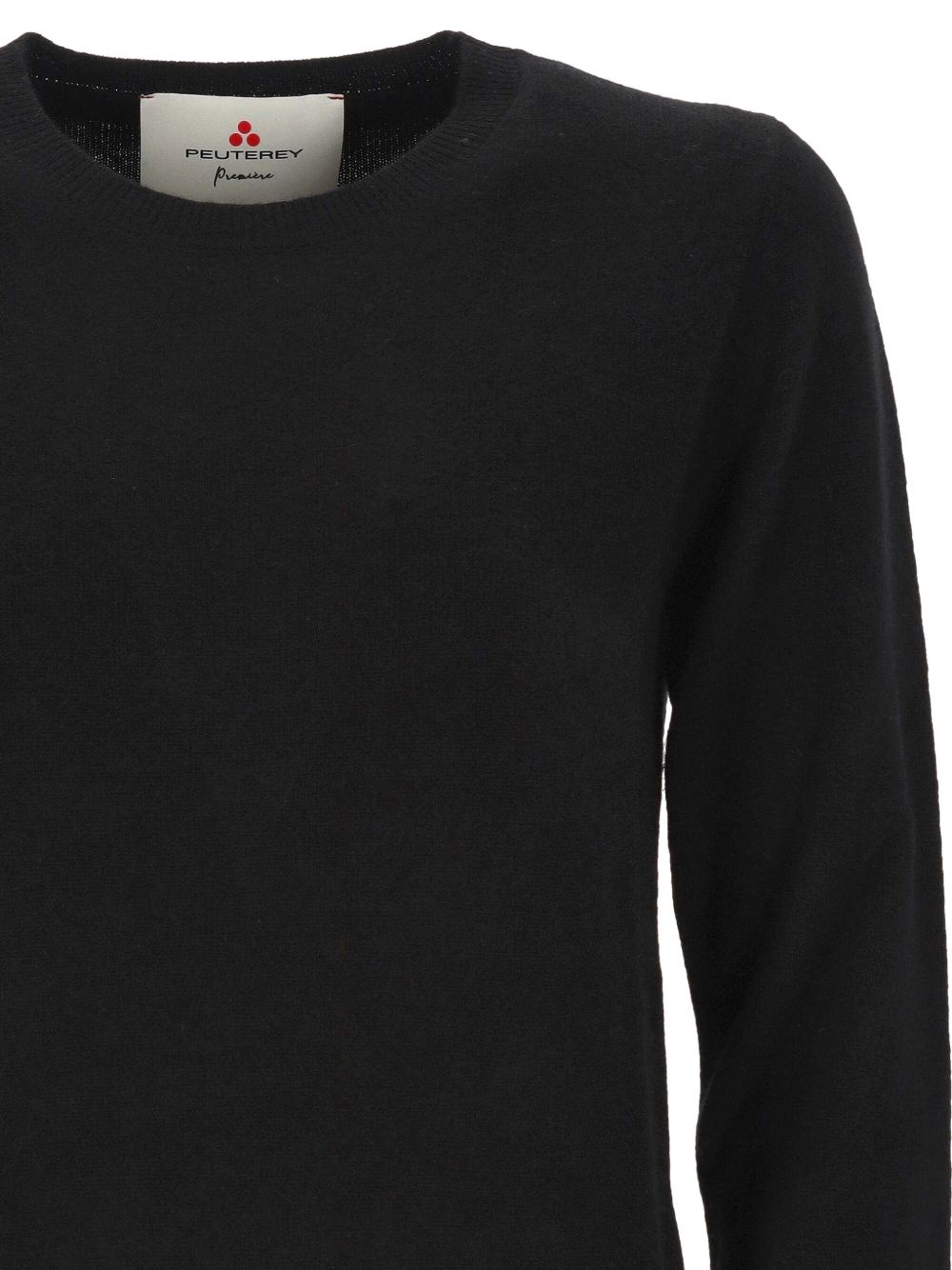 Peuterey Semur Cashmere Black Crew-Neck Sweater Black