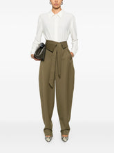 Norma Kamali Buttoned Jersey Long Sleeve Shirt White