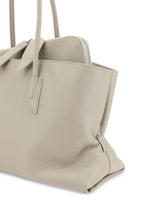 The Attico "La Passeggiata Medium" Top Handle WHITE