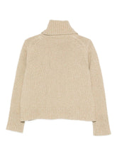Peuterey Magritte High-Neck Cashmere Blend Sweater Light Green