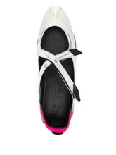 The Attico Flat Cut-Out Strap Ballet Flats Multicolour