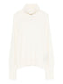 Peuterey Roll-Neck Logo-Patch Wool Sweater White