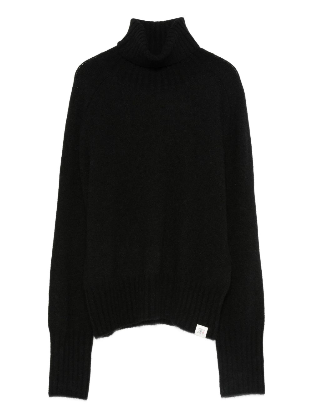 Peuterey High-Neck Wool Sweater Black