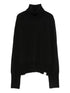 Peuterey High-Neck Wool Sweater Black