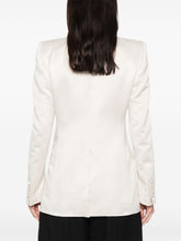 Tom Ford Single-Breasted Wool-Blend Blazer White White