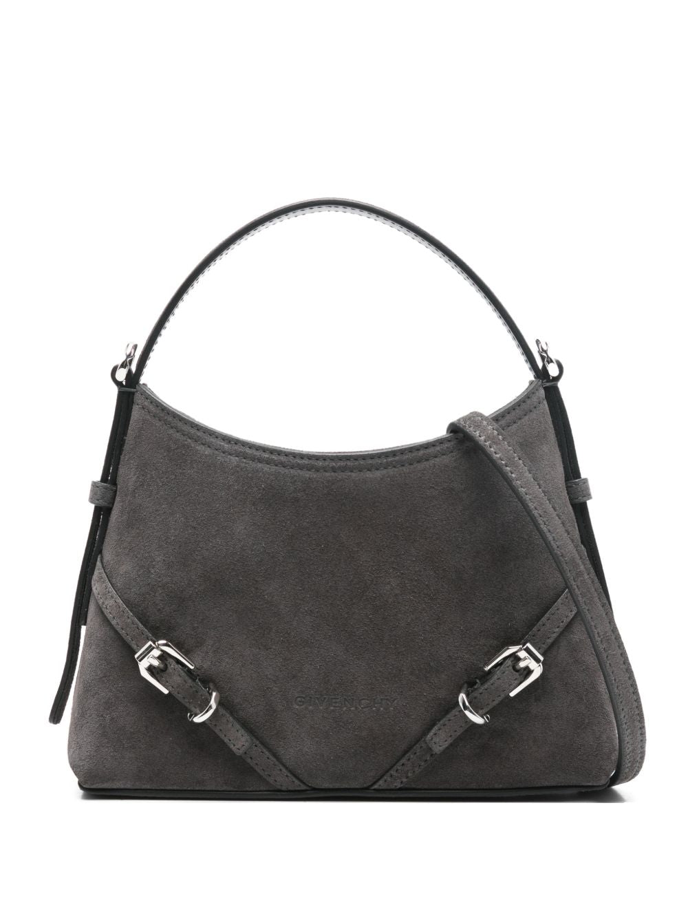 Givenchy VoYou Mini Leather Top Handle Bag Grey