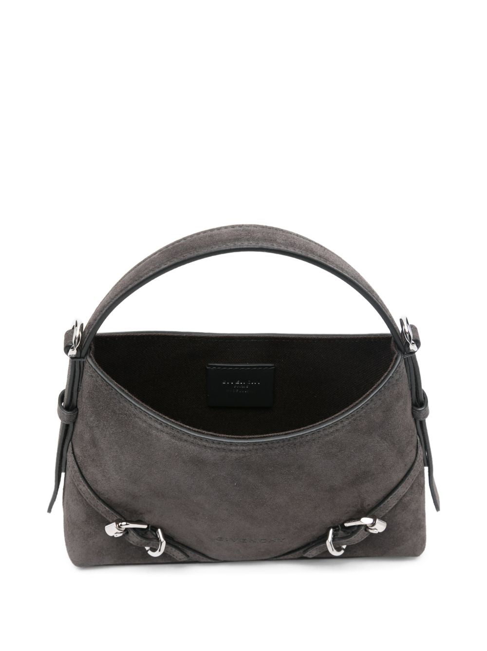 Givenchy VoYou Mini Leather Top Handle Bag Grey