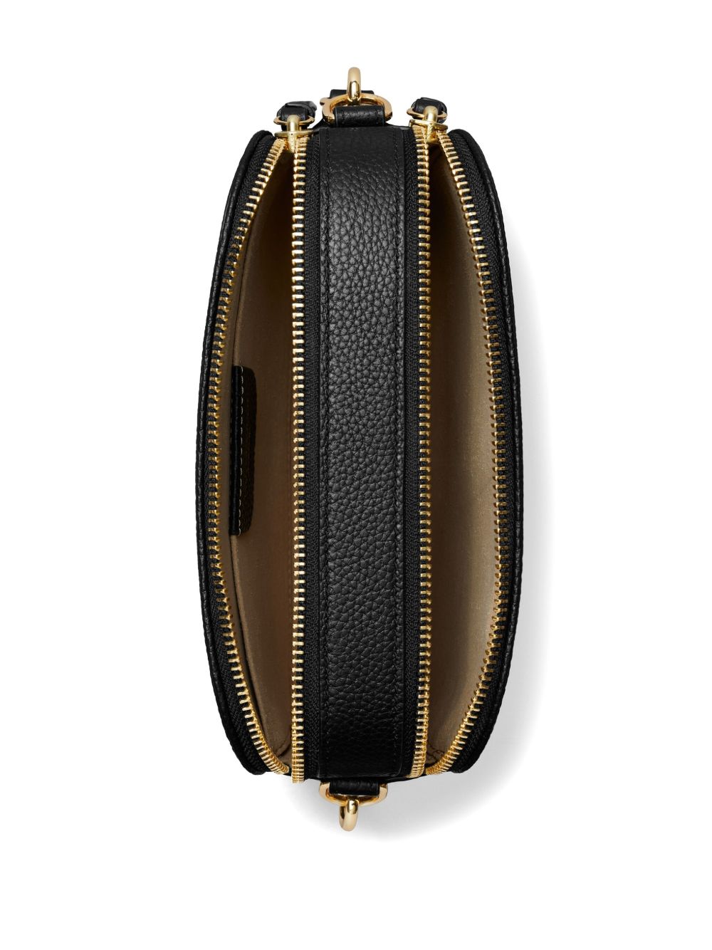 Tory Burch Miller Mini Leather Crossbody Bag Black