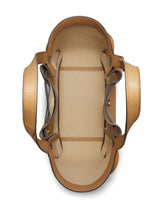 Tory Burch Romy Leather Tote Bag Light Brown