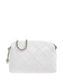 Tory Burch Quilted Chain-Detail Shoulder Bag White
