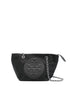 Tory Burch Ella Chain Embossed Nylon Tote Bag Black