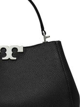 Tory Burch Eleanor Medium Leather Satchel Bag Black