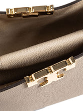 Tory Burch Eleanor Medium Grained Leather Satchel White White